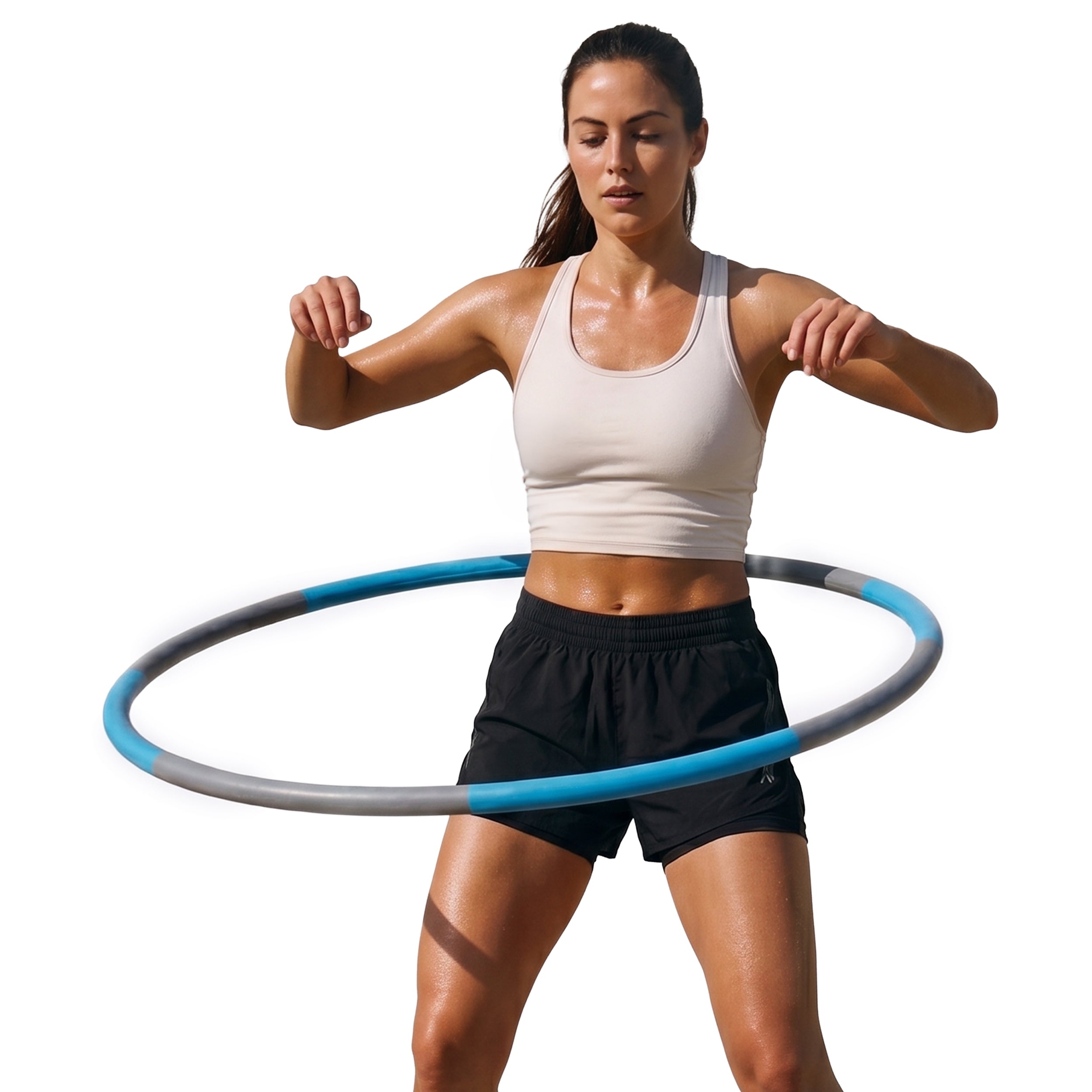 PRCTZ 2.5lb Fitness Weighted Hula Hoop