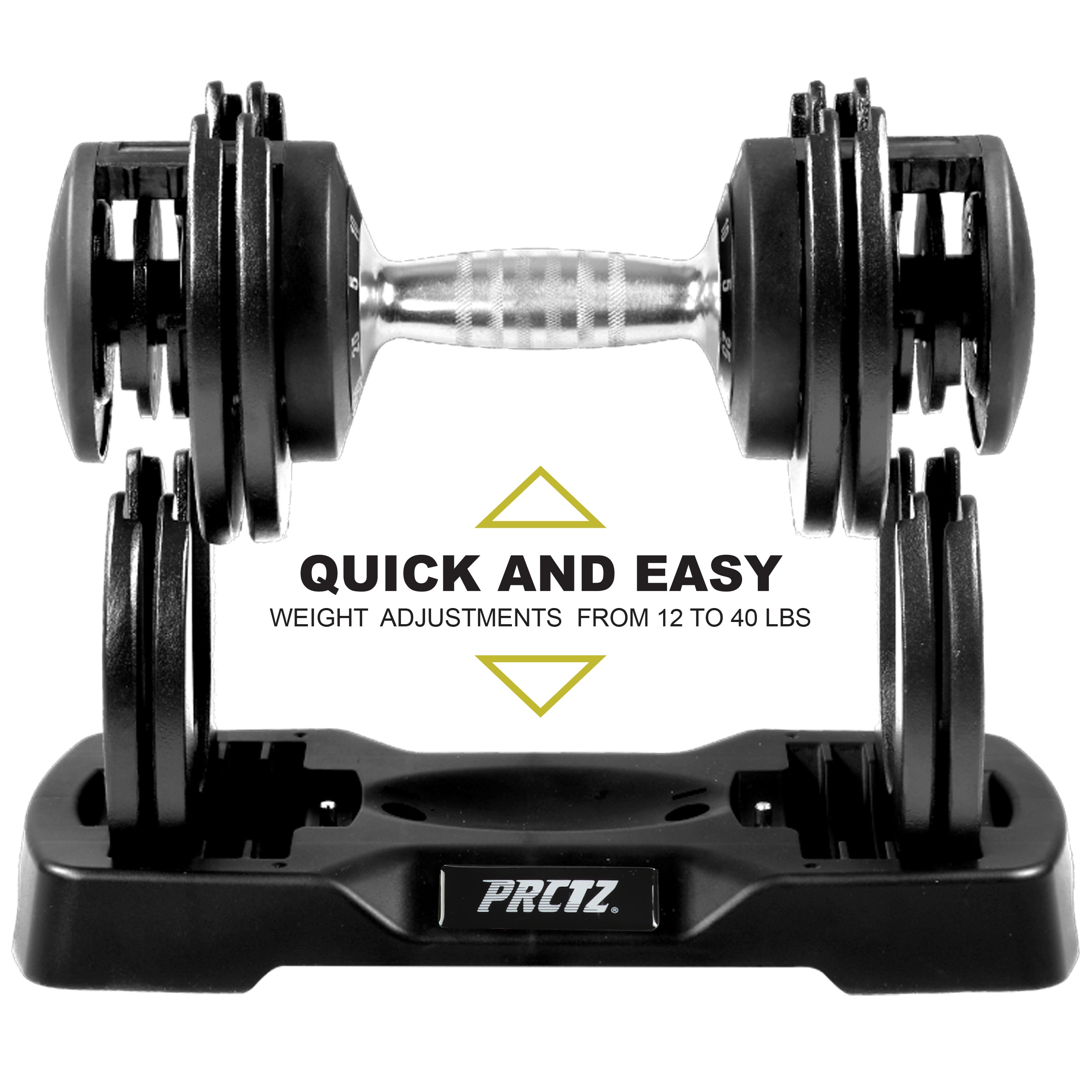 PRCTZ Adjustable Dumbbell Single Available in 25lb and 55lb