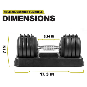 Prctz adjustable online dumbbell