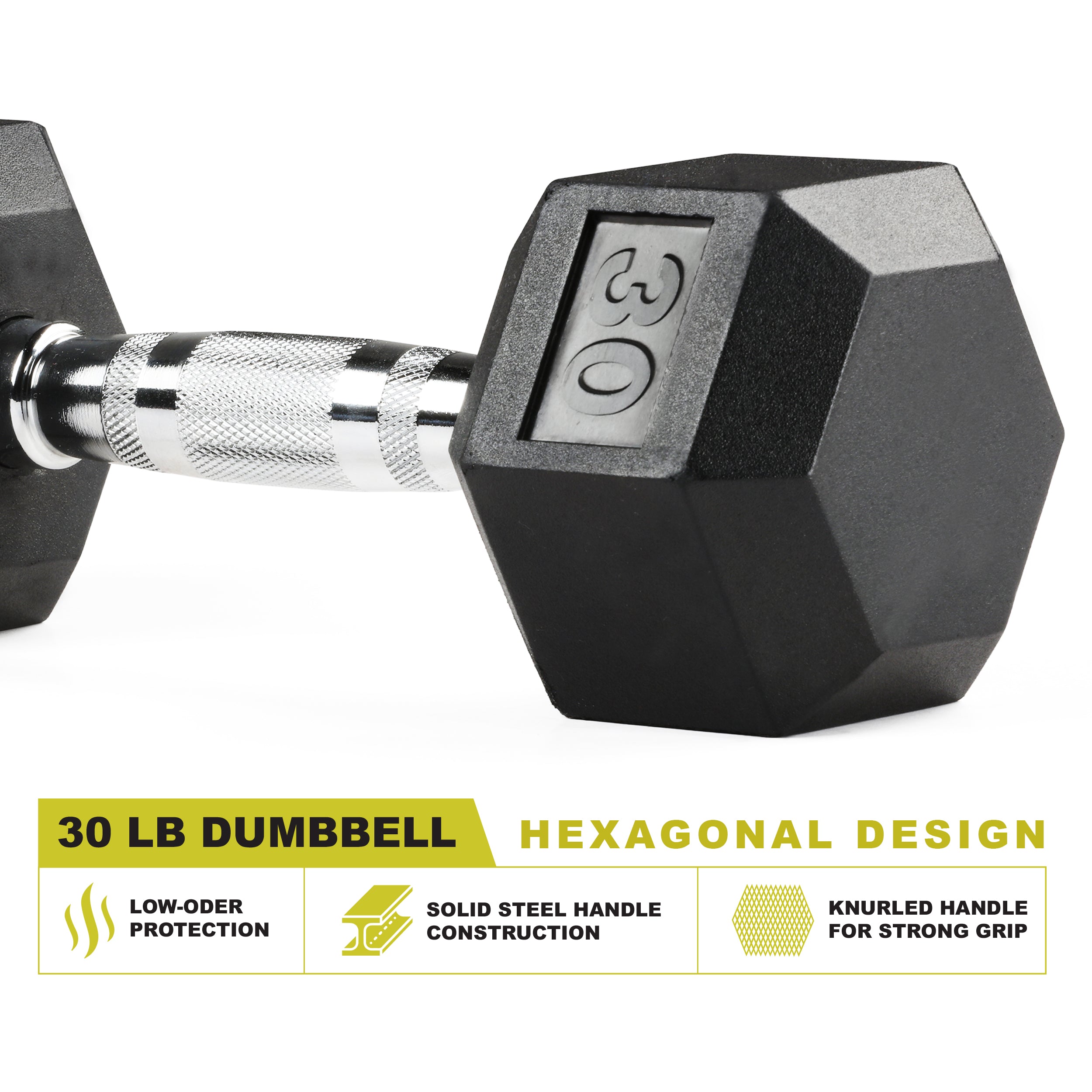 c343092superSOFT600m 5＝20lb Rubber Encased 100LB(5, 10, 15, 20LB Pair) Hex Dumbbells