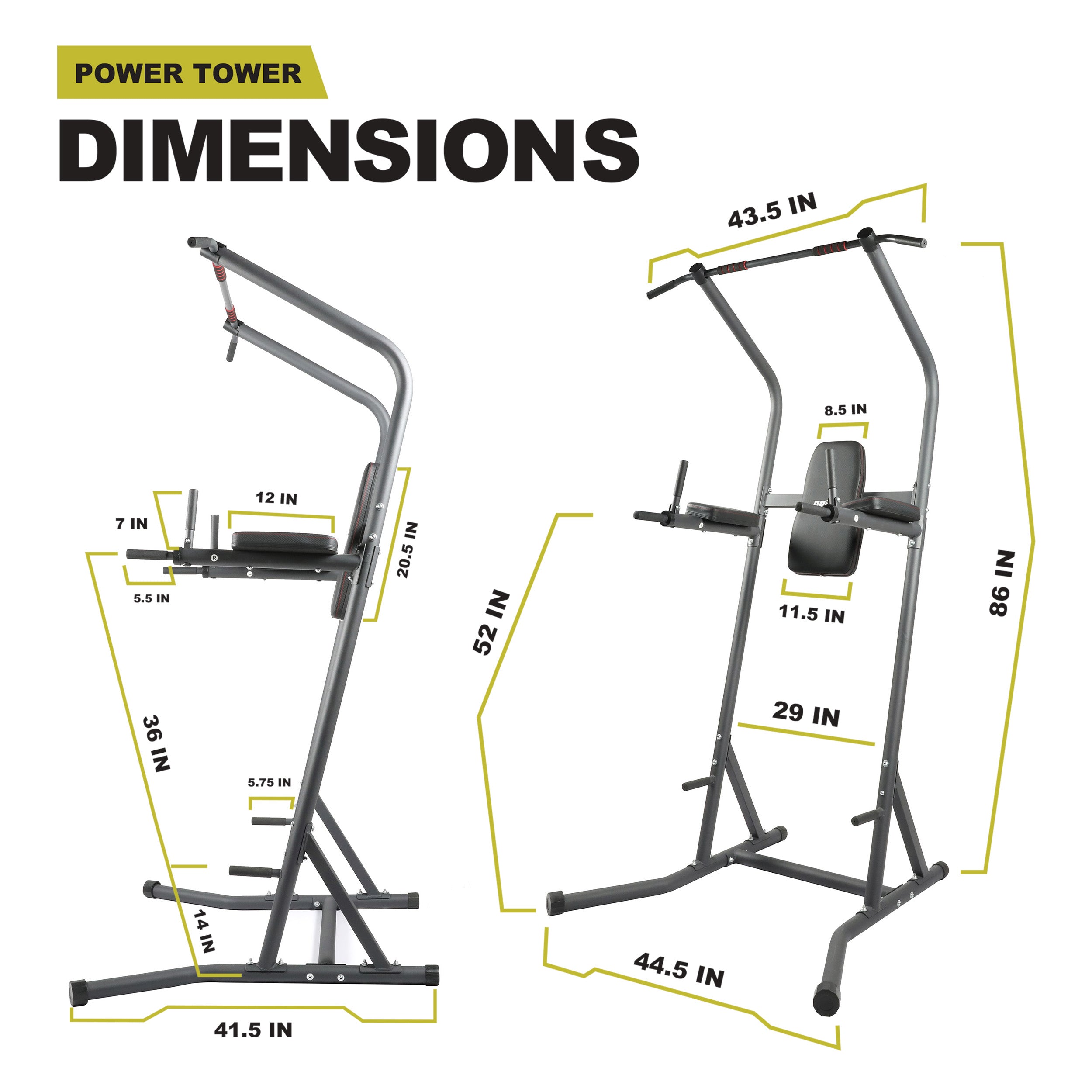 Pull up power online tower