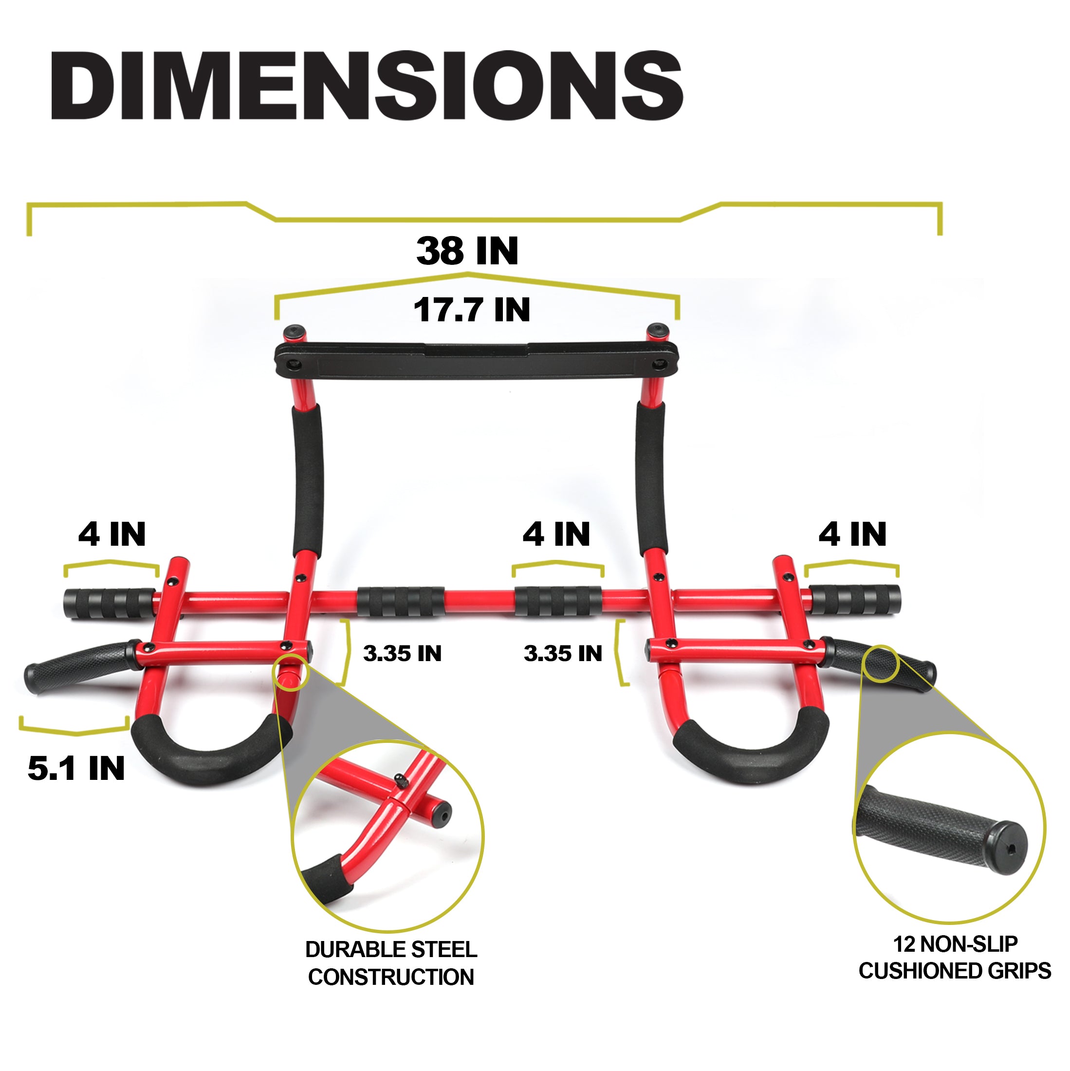 PRCTZ Multifunction Door Gym